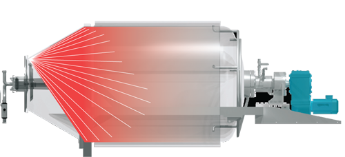 Steam Spray in Vacuum State